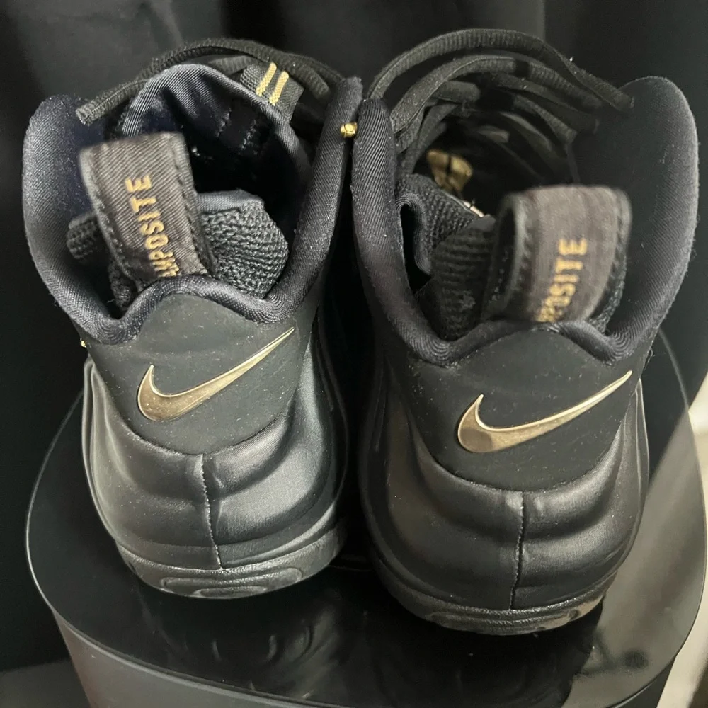 Nike foamposites Black and Gold - Picture 5 of 9